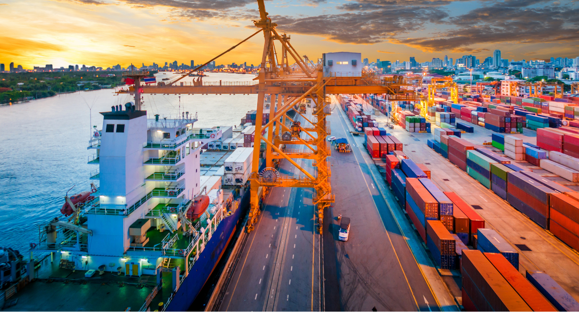 Sea freight and container logistics